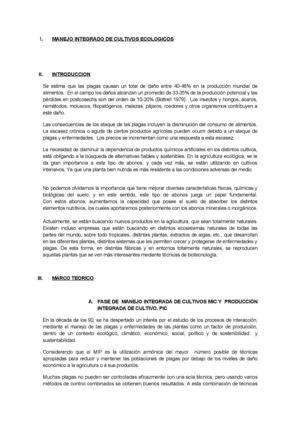 Manejo Integrado De Cultivos Ecologicos Final