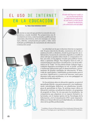 Internet en la Educacion