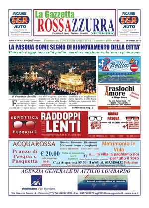 La Gazzetta Rossazzurra Anno XVII n.7 del 28-3-2015