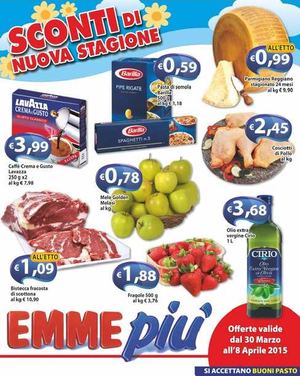 Volantino Emmepiu Dal 30 Marzo Al 9 Aprile