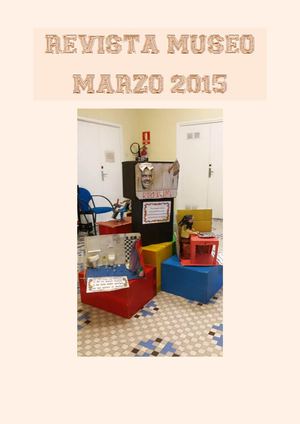 Revista Museo Marzo 2015
