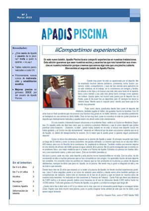 Boletin Piscina nº2 Marzo 2015