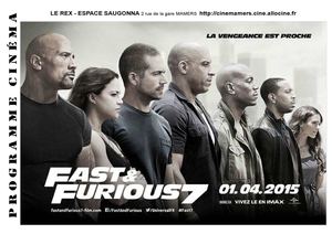 1er Avril Programme Du Cinéma Rex