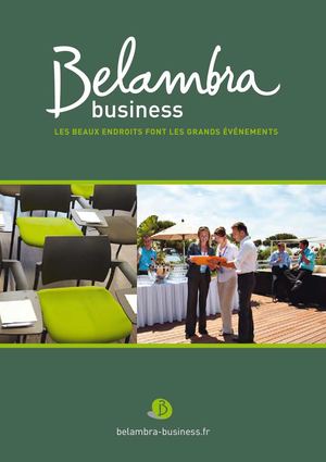 Brochure Belambra Business