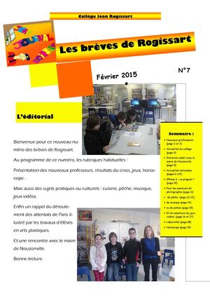 Brèves De Rogissart N°7