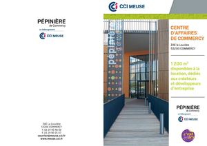 Dépliant Pepiniere Commercy