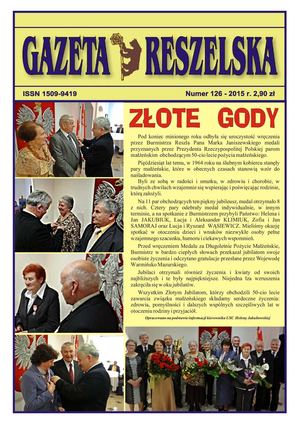 Gazeta Reszelska Nr 126-2015 r.