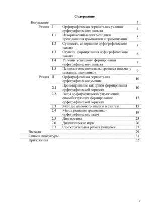 Орфографическая зоркость