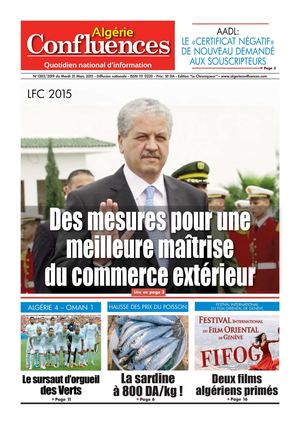 Algerie Confluences Partage 31