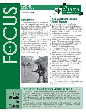 April 2015 Focus