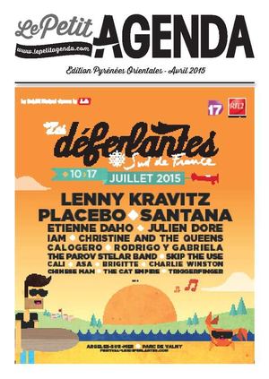 #81 Petit Agenda avril 2015 Pyrénées Orientales