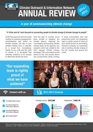 COIN Annual Review 2014-2015