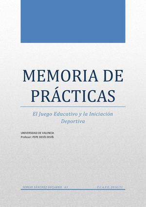 Dossier de Sesiones de Educación Física