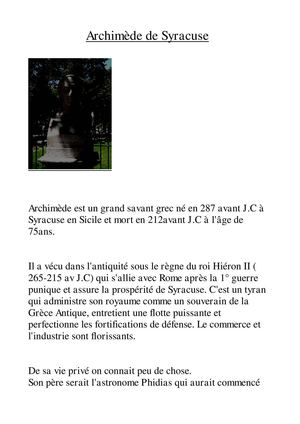 Archimede Alexis Damien Mathéo