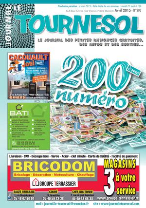 JOURNAL LE TOURNESOL AVRIL 2015