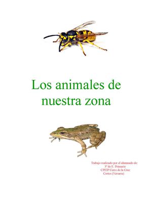 Animales 3º