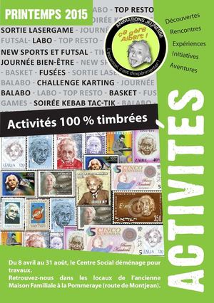 Programme vacances Avril