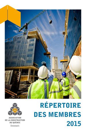 Répertoire des membres ACQ Outaouais 2015