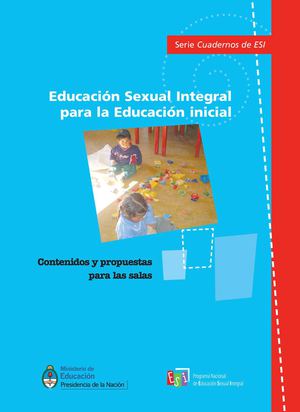 Educacion Sexual Integral Para La Educacion Inicial