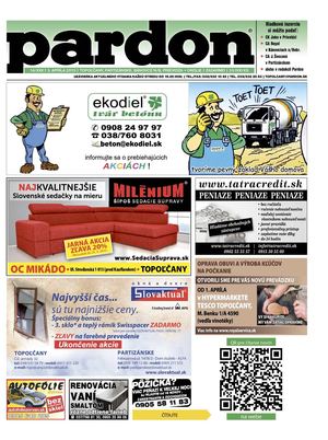 Pardon Topoľčany 14/2015