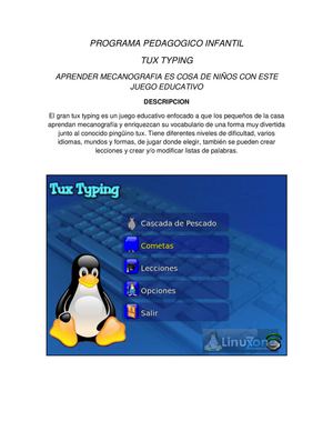 Programa Pedagogico Infantil