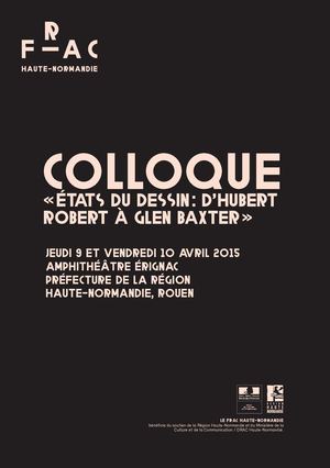 Programme Colloque Dessin - Frac HN