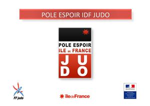 Pôle Espoir IDF JUDO 2014 2015