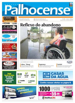 Jornal Palavra Palhocense - Edição 480