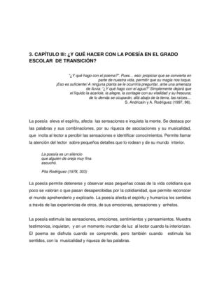 Y Qué Hacer Con La Poesía En Educación Infantil