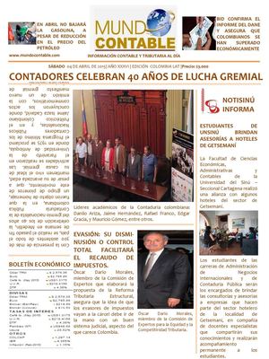 PORTADA DE PERIÓDICO