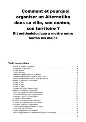 Kit Methodologique
