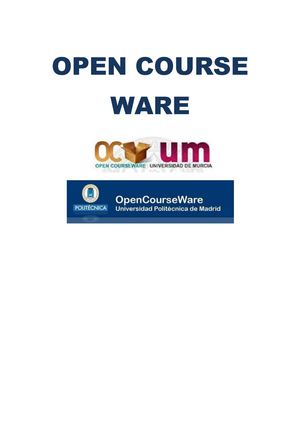 Open Course Ware