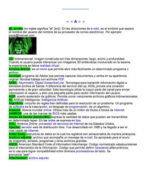 Glosario De Términos Tecnológicos