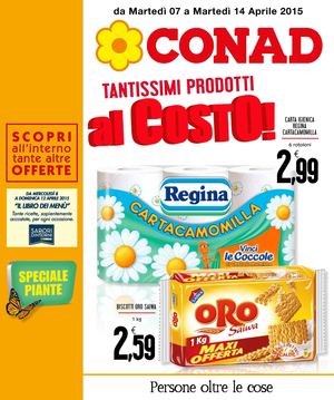 Volantino Conad Puglia Basilicata Dal 7 Al 14 Aprile