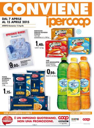 Volantino Iper Coop Campania Dal 7 Al 15 Aprile