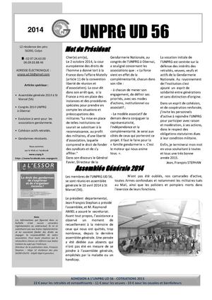 Bulletin Unprg UD 56 2014