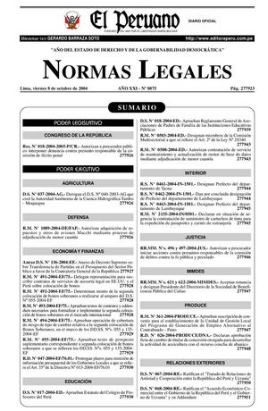 Plazo Definitivo Interinos DS 017 2004 ED