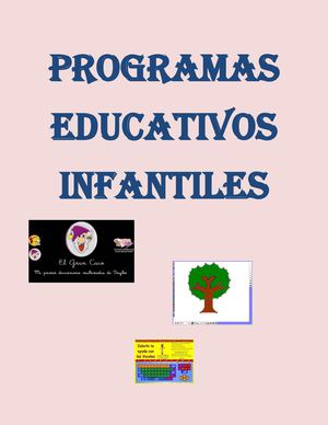 programas infantiles