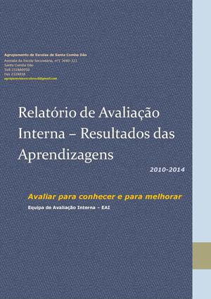 (Relatório Ai Resultados Aprendizagens (2010 2014 )Final)