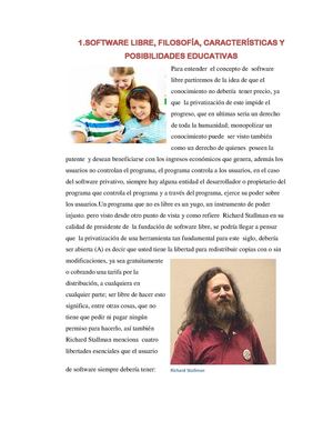 Filosofia Del Software Libre