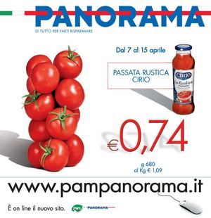 Volantino Panorama Dal 7 Al 15 Aprile