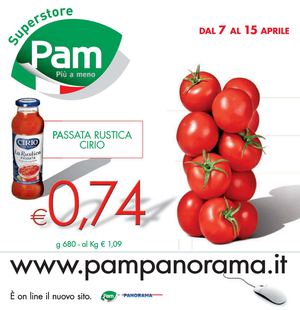 Volantino Pam Superstore Dal 7 Al 15 Aprile
