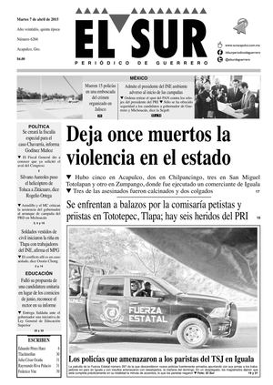 El Sur Martes 07042015