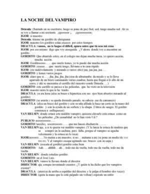 La Noche Del Vampiro