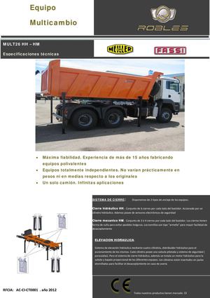 Catalogo Multicambio