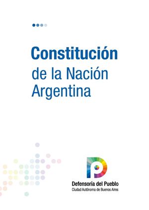 Constitución de la Nación Argentina