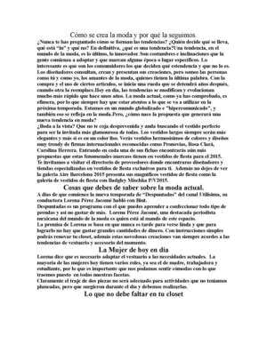 Cómo Se Crea La Moda Y Por Qué La Seguimos