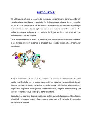 Netiquetas