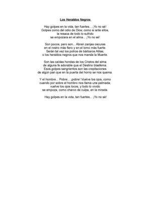 Los Heraldos Negros