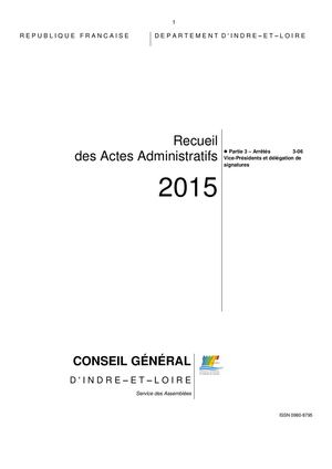 Recueil Avril N)3-06 Vice Présidents